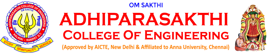 Adhiparasakthi College of Engineering, Kalavai, Anna University